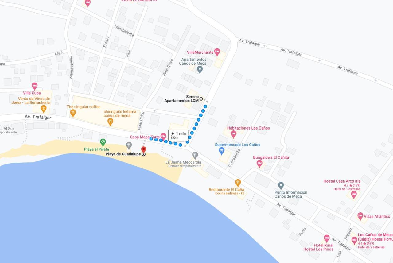Apartamento Sereno 3 - Piscina, Garaje, Terraza Y Playa Los Canos De Meca Eksteriør billede