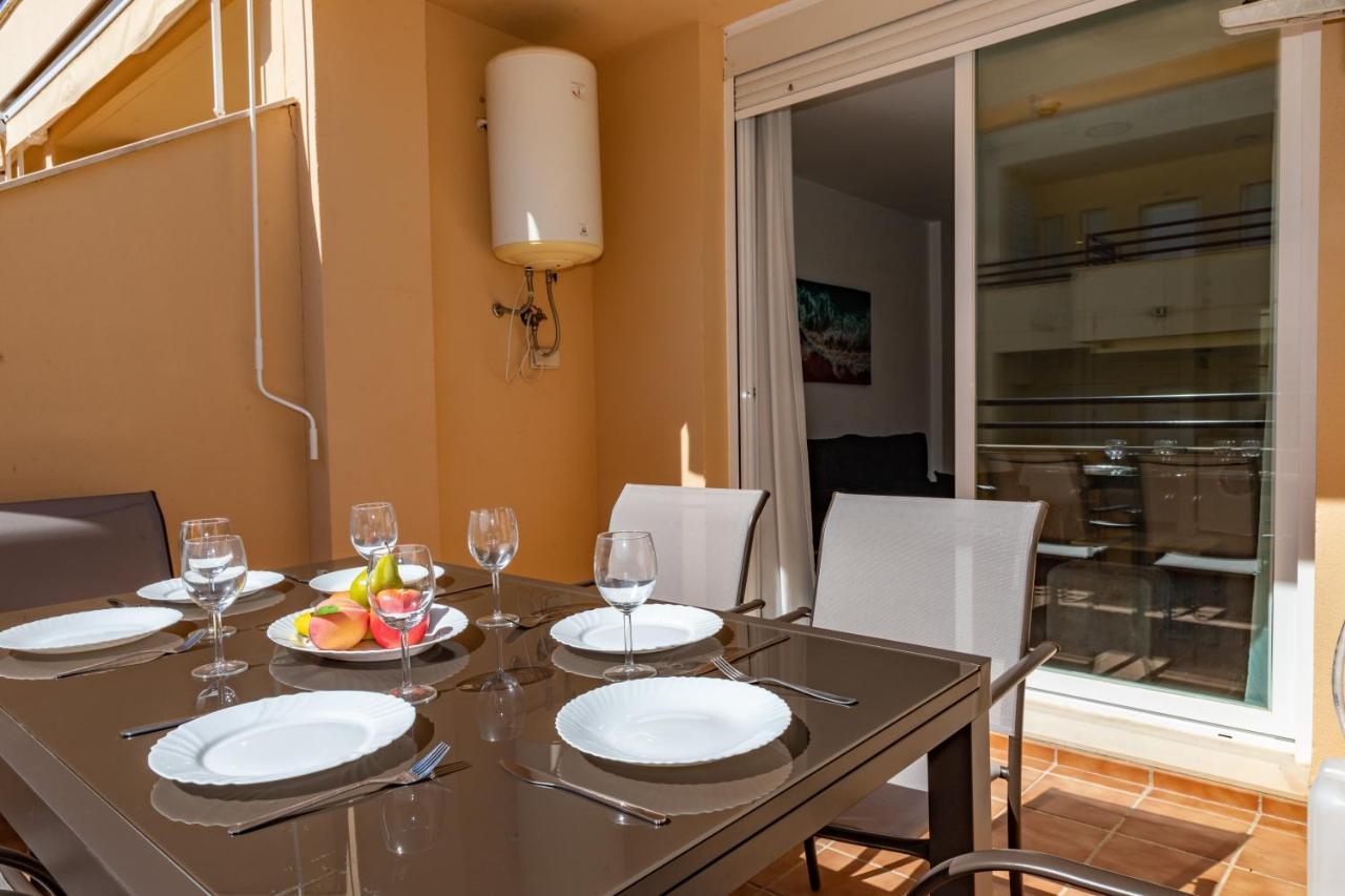 Apartamento Sereno 3 - Piscina, Garaje, Terraza Y Playa Los Canos De Meca Eksteriør billede